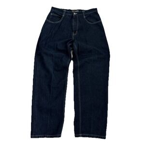 Vintage‎ Y2K Southpole Baggy Jeans Mens 34x32 Blue Wide Leg Skater 90s Denim